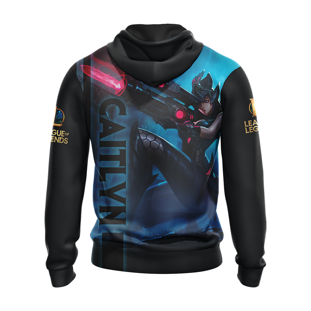 League of Legends - Caitlyn Champion Unisex 3D T-shirt   