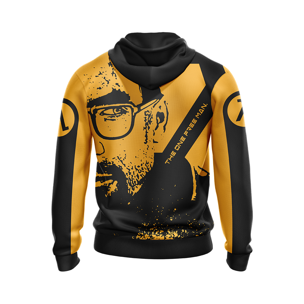 Half-Life - The One Free Man Unisex 3D T-shirt   