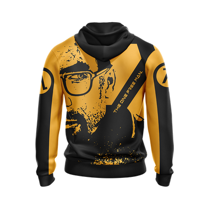 Half-Life - The One Free Man Unisex 3D T-shirt   