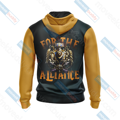 World Of Warcraft - For The Alliance Unisex 3D T-shirt   