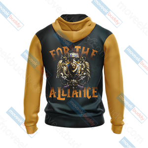 World Of Warcraft - For The Alliance Unisex 3D T-shirt   