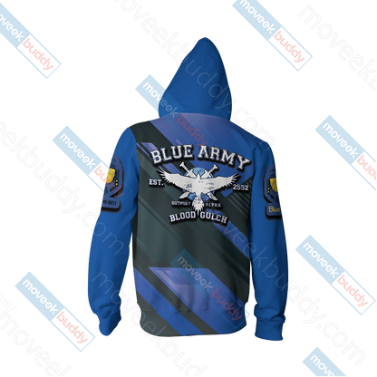 Halo - Blue Team New Unisex 3D T-shirt   