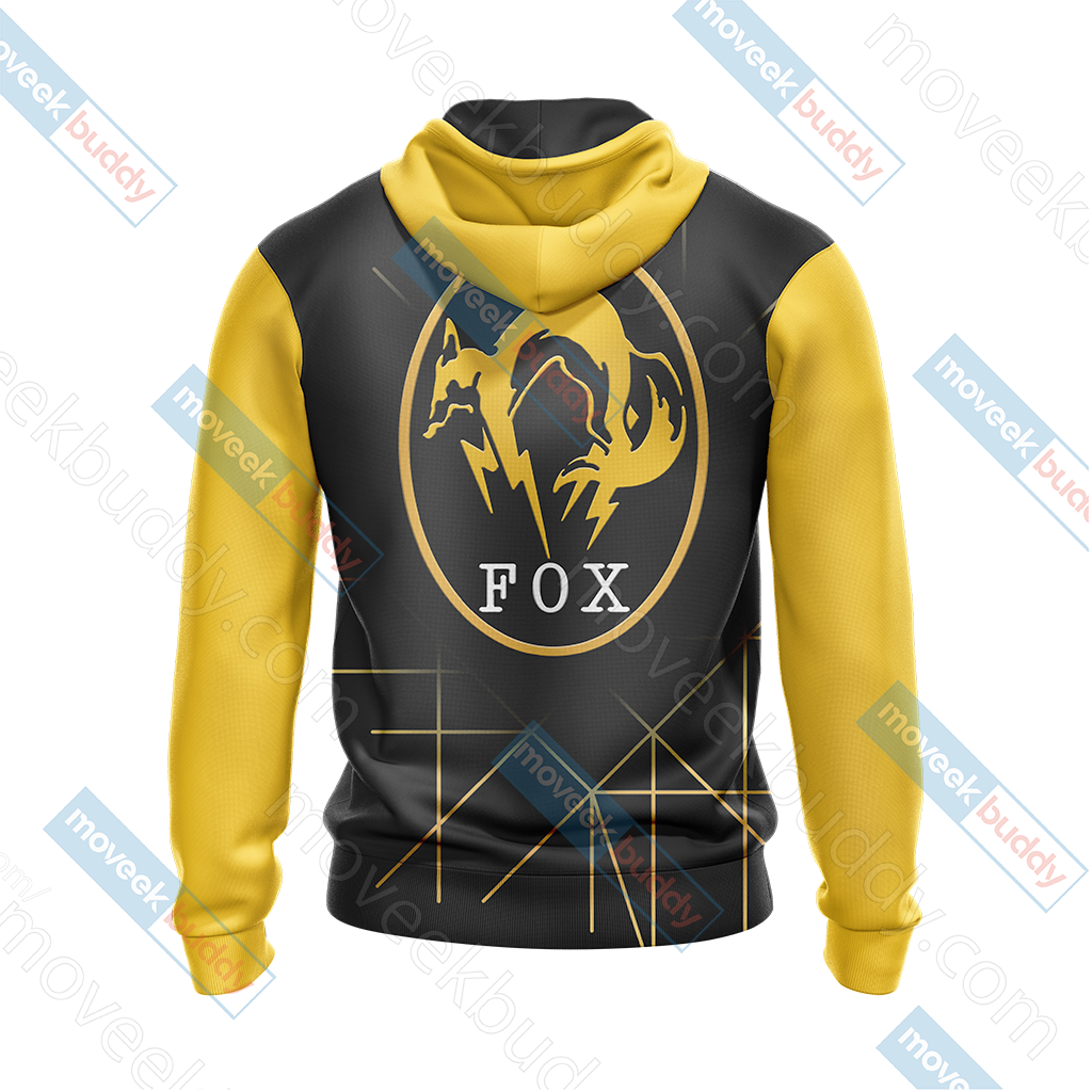 Metal Gear Solid V - FOX Unit Crest Unisex 3D T-shirt   