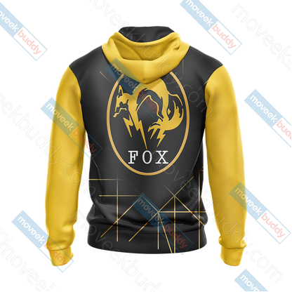 Metal Gear Solid V - FOX Unit Crest Unisex 3D T-shirt   