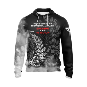 The Last Of Us  - To The Edge Of The Universe And Back. Endure And Survive Unisex 3D T-shirt Zip Hoodie   