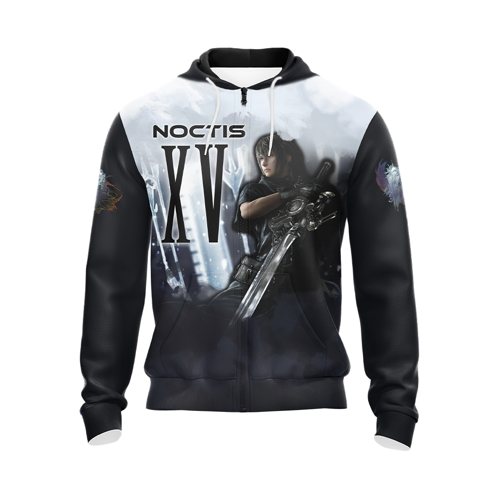 Noctis Final Fantasy XV Weapon Unisex 3D T-shirt Zip Hoodie   