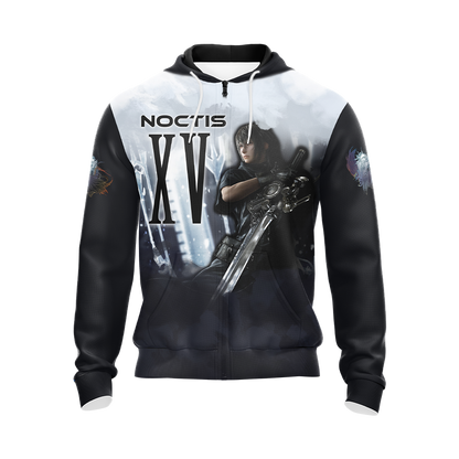 Noctis Final Fantasy XV Weapon Unisex 3D T-shirt Zip Hoodie   