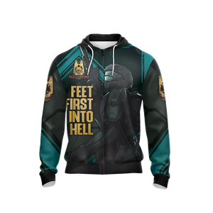 Feet First Into Hell Unisex 3D T-shirt   