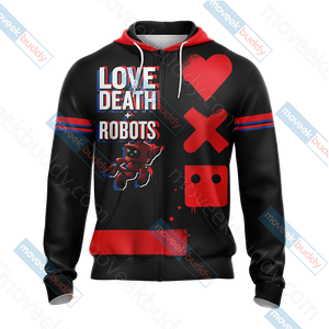 Love, Death & Robots Unisex 3D T-shirt   