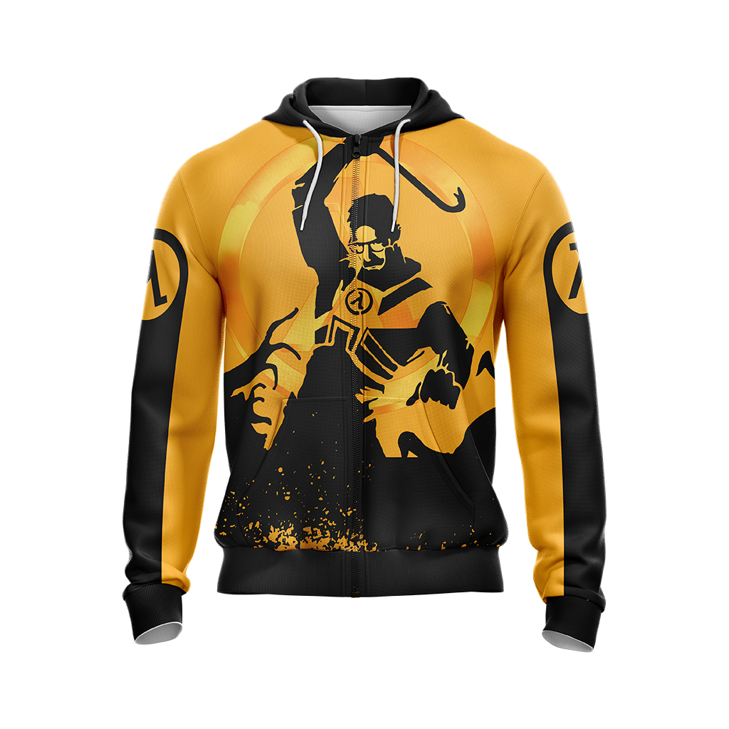 Half-Life - The One Free Man Unisex 3D T-shirt   
