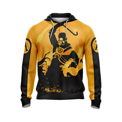 Half-Life - The One Free Man Unisex 3D T-shirt   