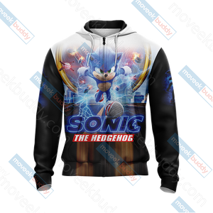 Sonic the Hedgehog (2020) Unisex 3D T-shirt   