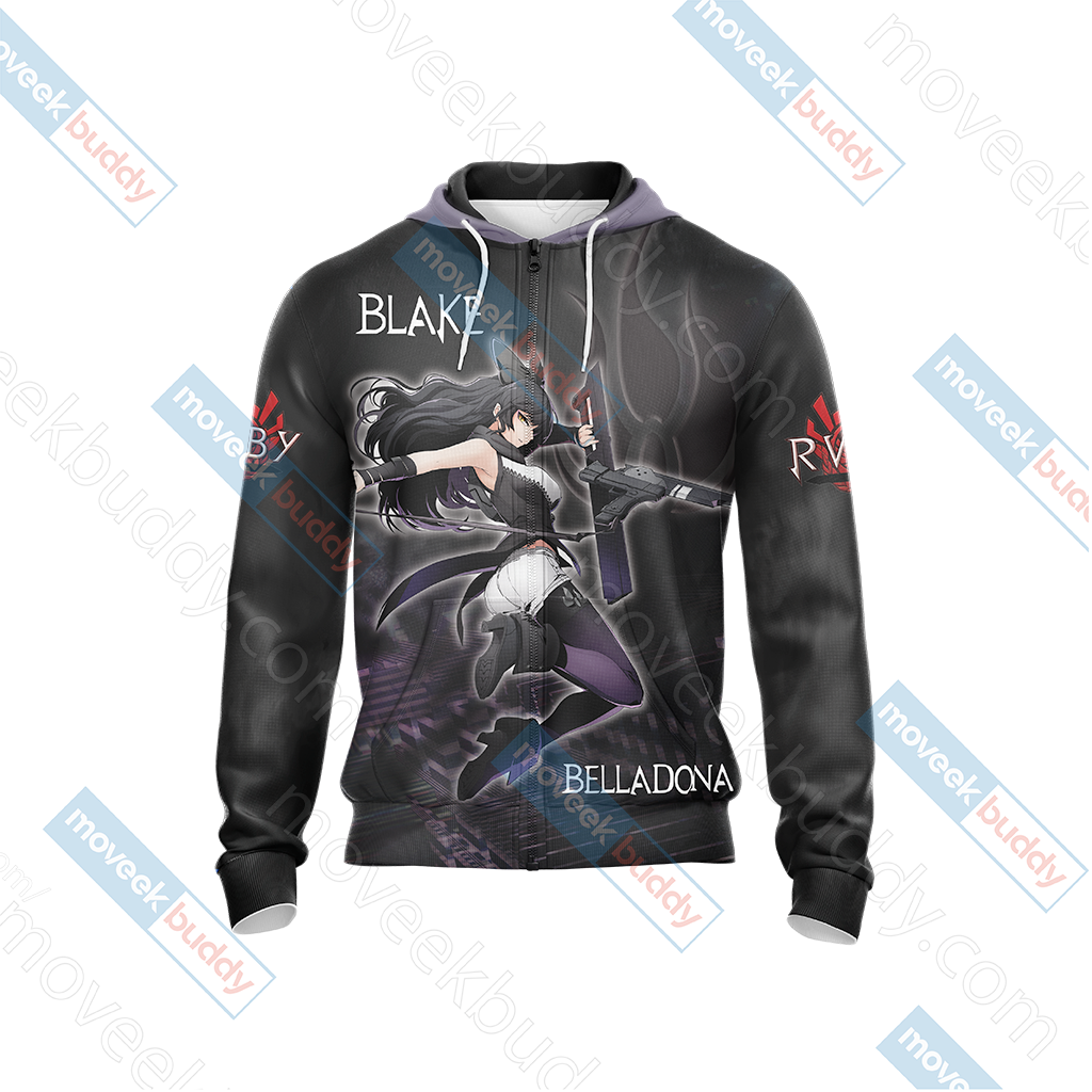RWBY - Blake Belladonna New Version Unisex 3D T-shirt   