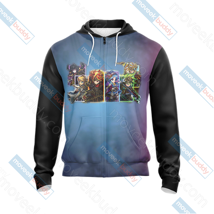 Brave Frontier Unisex 3D T-shirt   