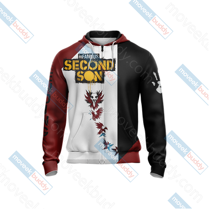 Infamous: Second Son - Ending Symbol Unisex 3D T-shirt   