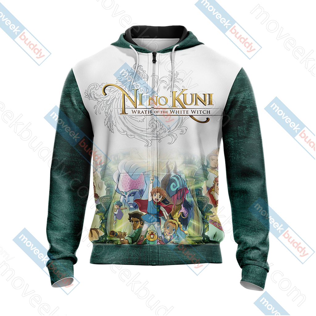 Ni no Kuni Unisex 3D T-shirt   