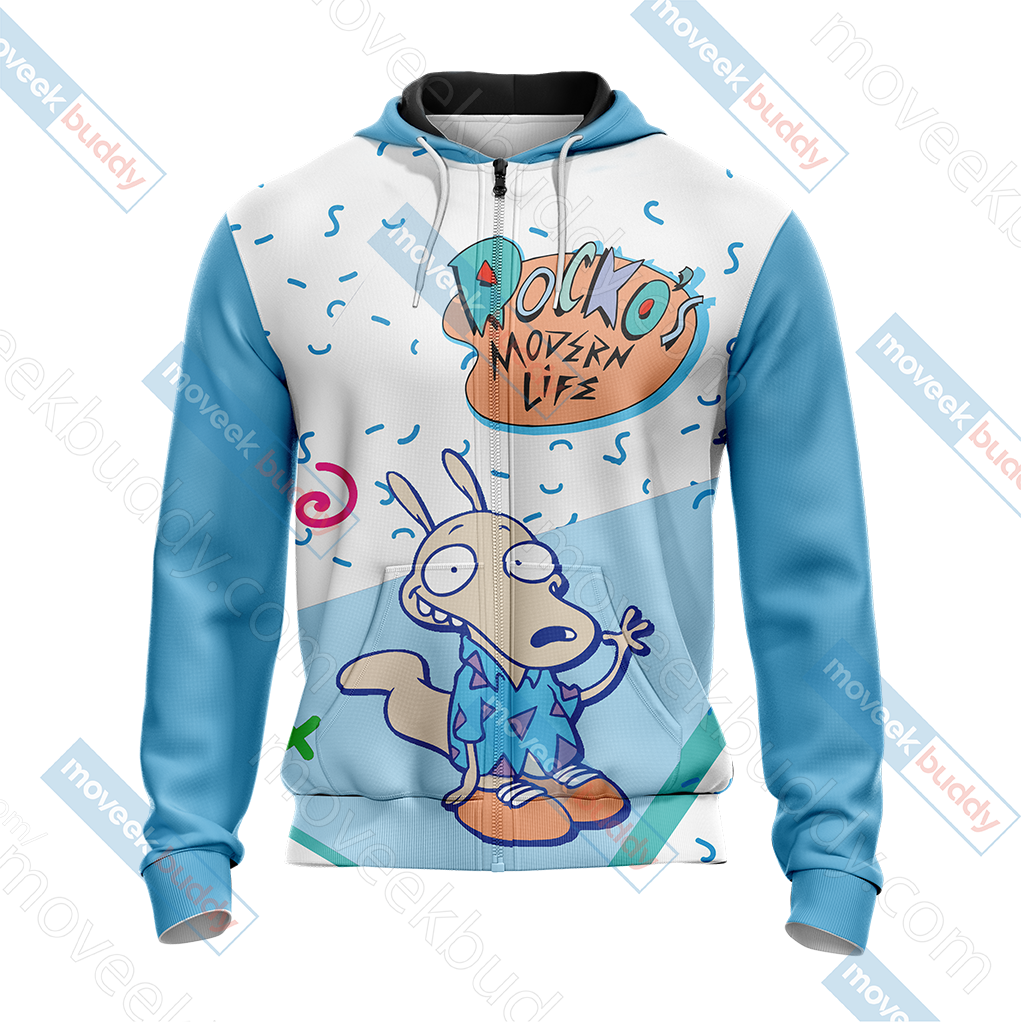 Rocko's Modern Life Unisex 3D T-shirt   