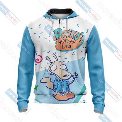 Rocko's Modern Life Unisex 3D T-shirt   