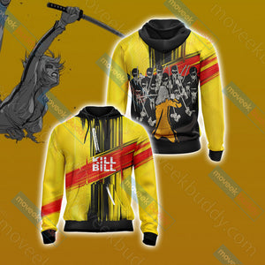 Kill Bill New Collection Unisex 3D T-shirt Zip Hoodie XS 