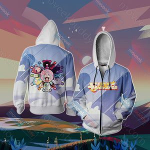 Steven Universe Unisex 3D T-shirt Zip Hoodie XS 