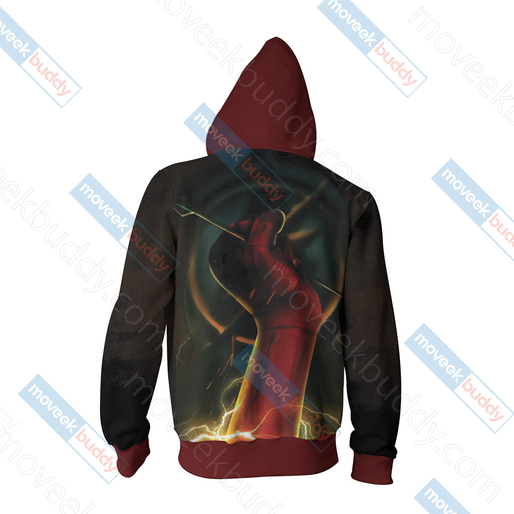 Arrow and Flash Unisex 3D T-shirt   
