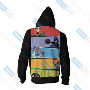 Teen Titans Unisex 3D T-shirt   