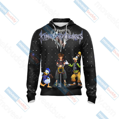 Kingdom Hearts III New Unisex 3D T-shirt   