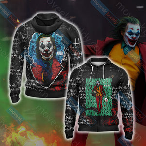 Joker Hahaha Unisex 3D T-shirt   