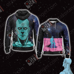 Watchmen - Dr Manhattan Unisex 3D T-shirt Zip Hoodie XS 