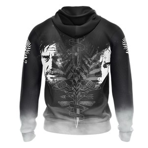 The Last Of Us Unisex 3D T-shirt Zip Hoodie   
