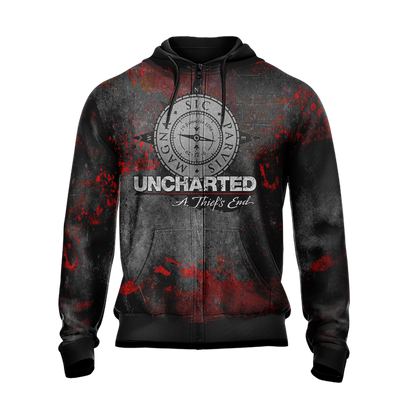 Uncharted: A Thief's End Unisex 3D T-shirt   