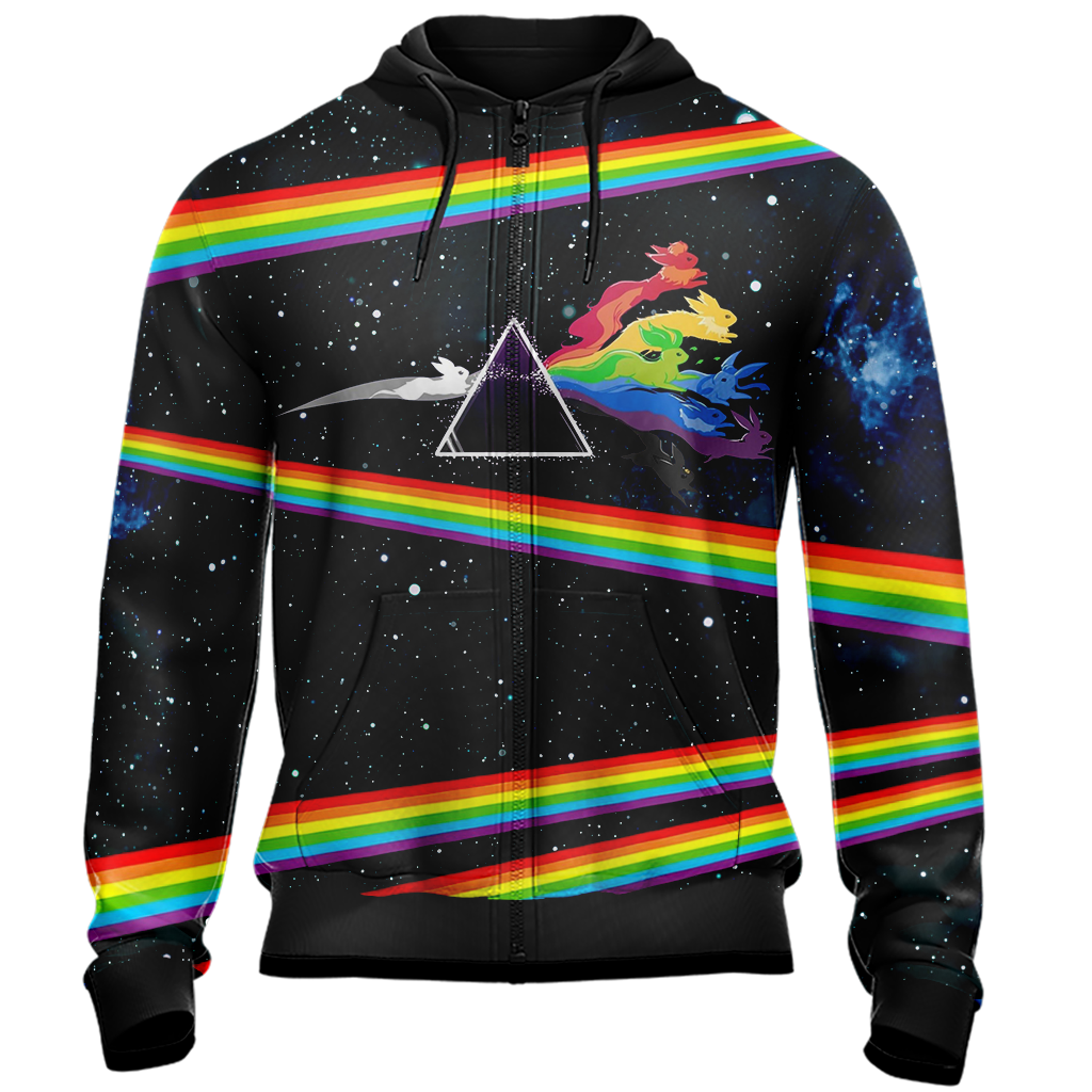 Pink Floyd - The dark side of the moon album cover Unisex 3D T-shirt   