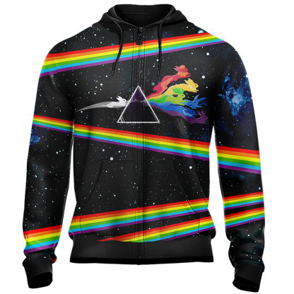 Pink Floyd - The dark side of the moon album cover Unisex 3D T-shirt   