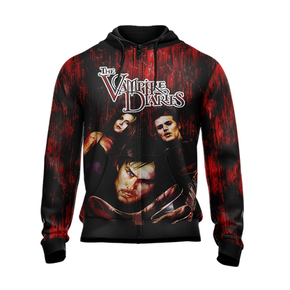 The Vampire Diaries Unisex 3D T-shirt   