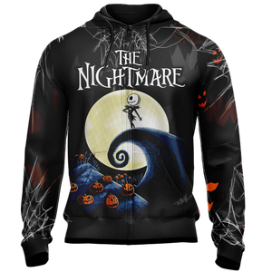 Nightmare Before Christmas - Jack Skellington Unisex 3D T-shirt   