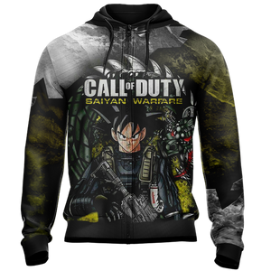 Call of Duty Game - Goku Unisex 3D T-shirt   