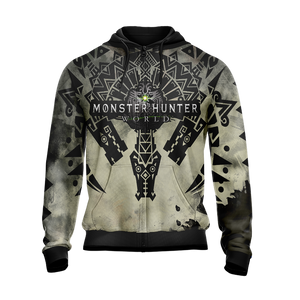 Monster Hunter World Logo Unisex 3D T-shirt   