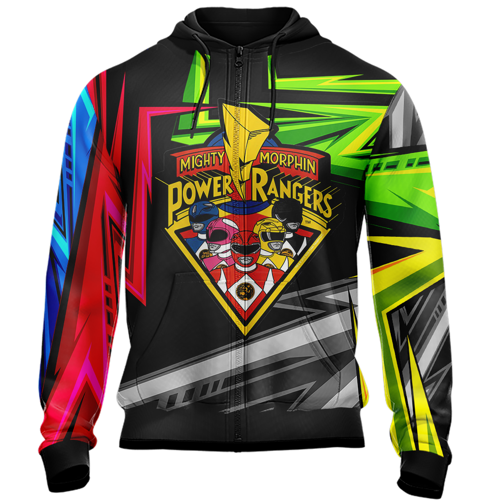 Power Rangers Unisex 3D T-shirt   