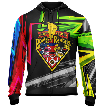 Power Rangers Unisex 3D T-shirt   
