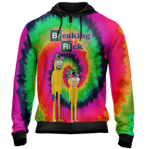 Breaking Bad x Rick and Morty Unisex 3D T-shirt   