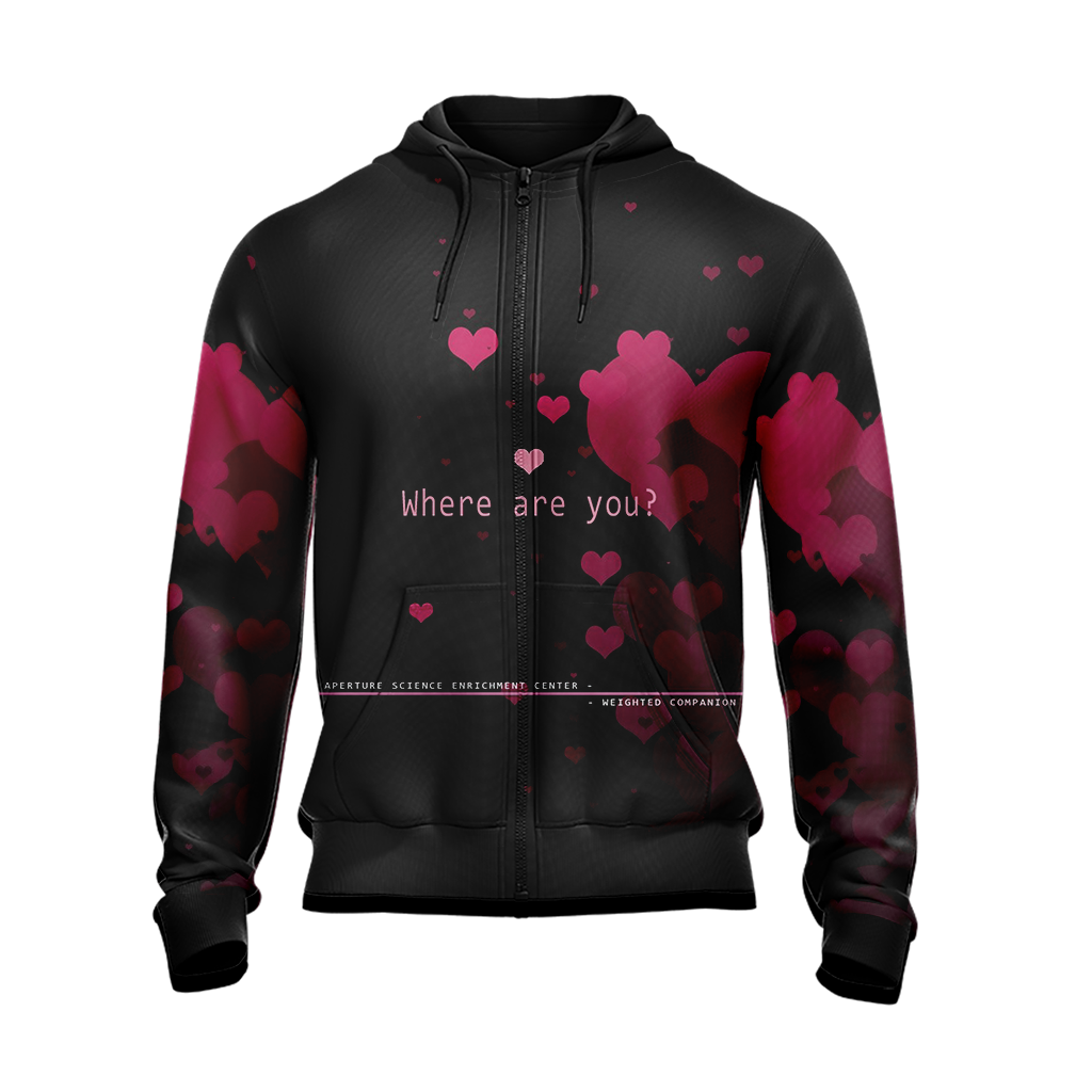 Portal Companion Cube Unisex 3D T-shirt   