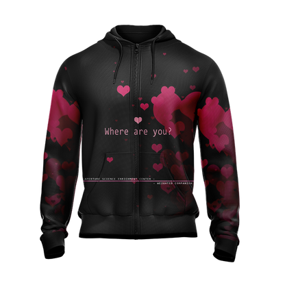 Portal Companion Cube Unisex 3D T-shirt   
