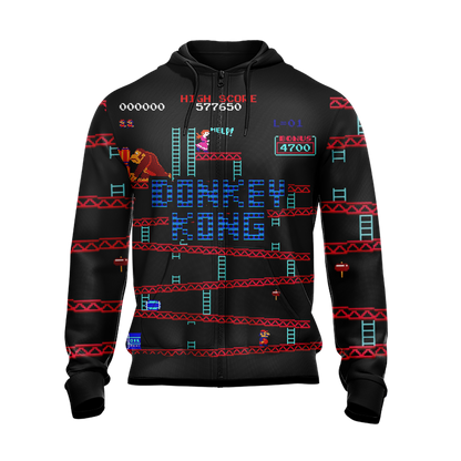 Donkey Kong New Game Unisex 3D T-shirt   