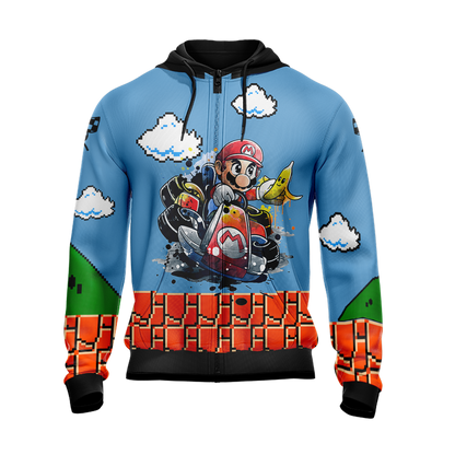 Mario Cart Unisex 3D T-shirt   