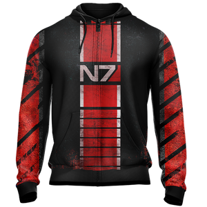 Mass Effect - N7 New Version Unisex 3D T-shirt   