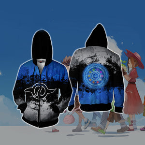 Digimon The Crest Of Friendship New Look 3D T-shirt Zip Hoodie XS 