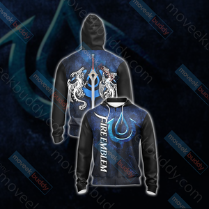 Fire Emblem Awakening - Exalt Mark Unisex 3D T-shirt Zip Hoodie XS 