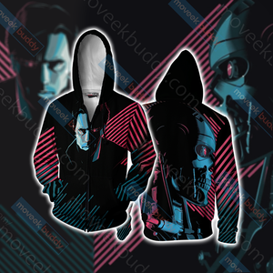 The Terminator Unisex 3D T-shirt Zip Hoodie XS 