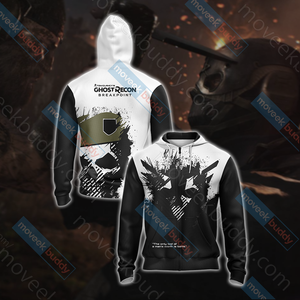 Tom Clancy's Ghost Recon Breakpoint Unisex 3D T-shirt Zip Hoodie XS 