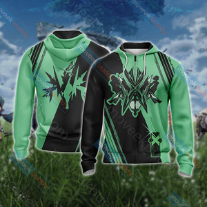 Xenoblade Chronicles Unisex 3D T-shirt Zip Hoodie XS 